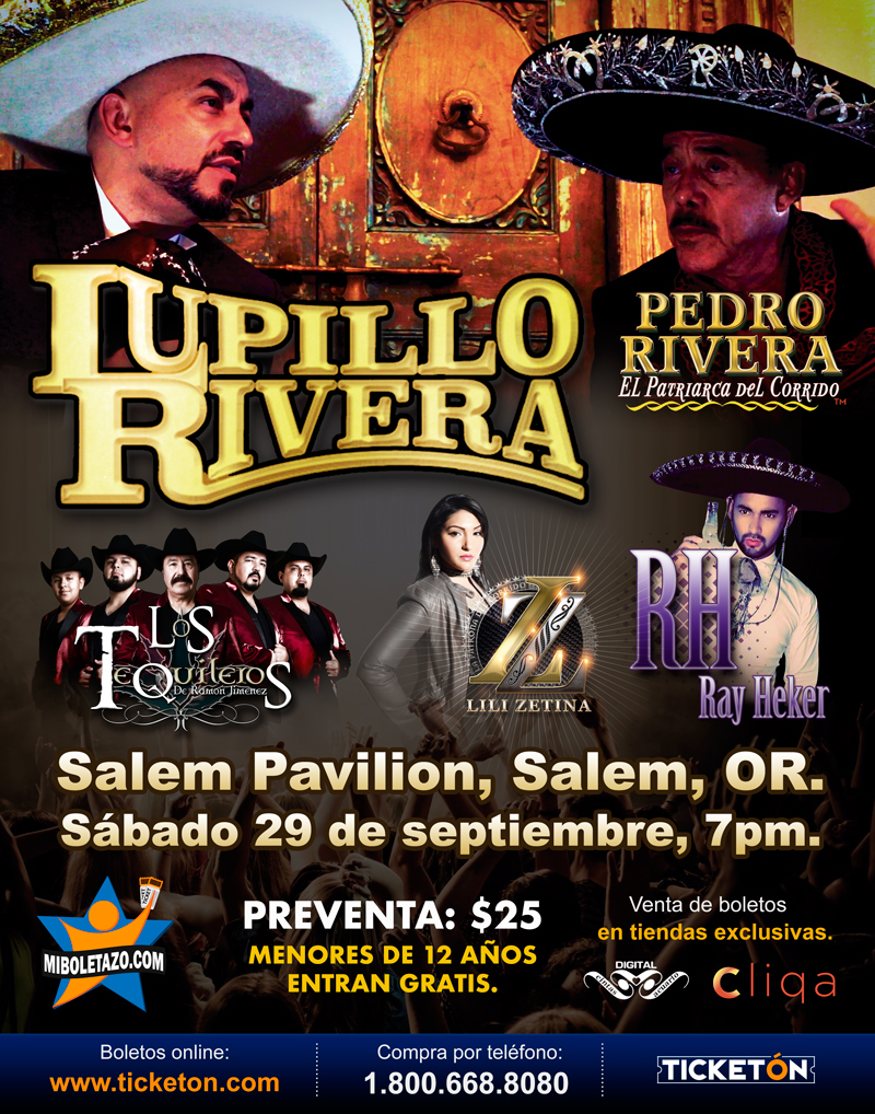 Conciertos en Oregon 2018